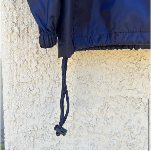 Pink Dolphin Blue Nylon 1/4 Zip Pullover Windbreaker Hoodie Jacket Men's Size S - Picture 5 of 6